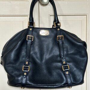 MICHAEL KORS VINTAGE Y2K ERA 2000's 100% GENUINE LEATHER OVERSIZED HANDBAG
